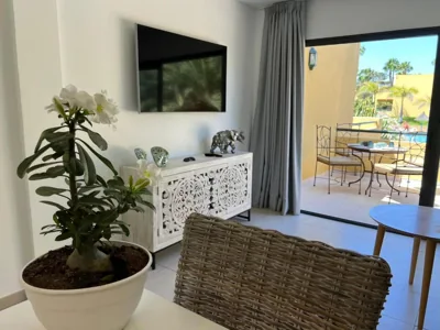 Corralejo Atlantic Garden Andrew apartments Pool air conditioning — 写真 11