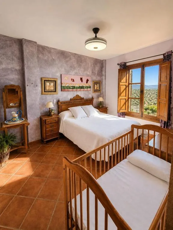 Cortijo Los Arcos - Lujo rural con piscina y vistas espectaculares en Málaga