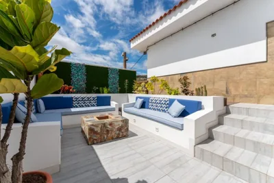 DejaBlue Villa rural con piscina entre mar y montaña — Foto 4