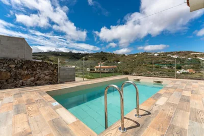 DejaBlue Villa rural con piscina entre mar y montaña — Foto 9