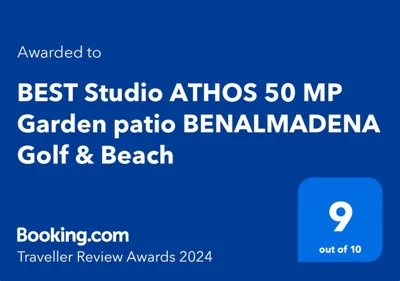 DELUXE Studio ATHOS 50 MP Garden patio BENALMADENA Golf & Beach — Foto 9