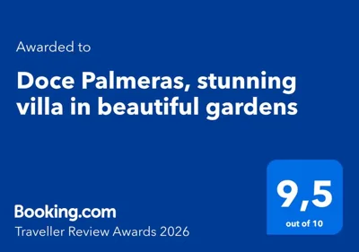 Doce Palmeras, stunning villa in beautiful gardens — Foto 9