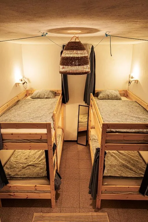Lit dans dortoir partagé de 4 lits — Doña Rose Surf Hostel