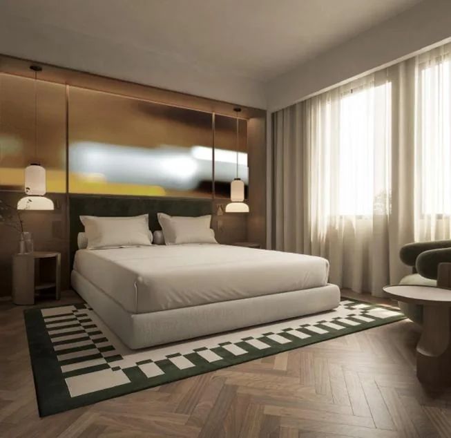 Habitación Deluxe con cama extragrande — DoubleTree by Hilton Madrid Principe de Vergara