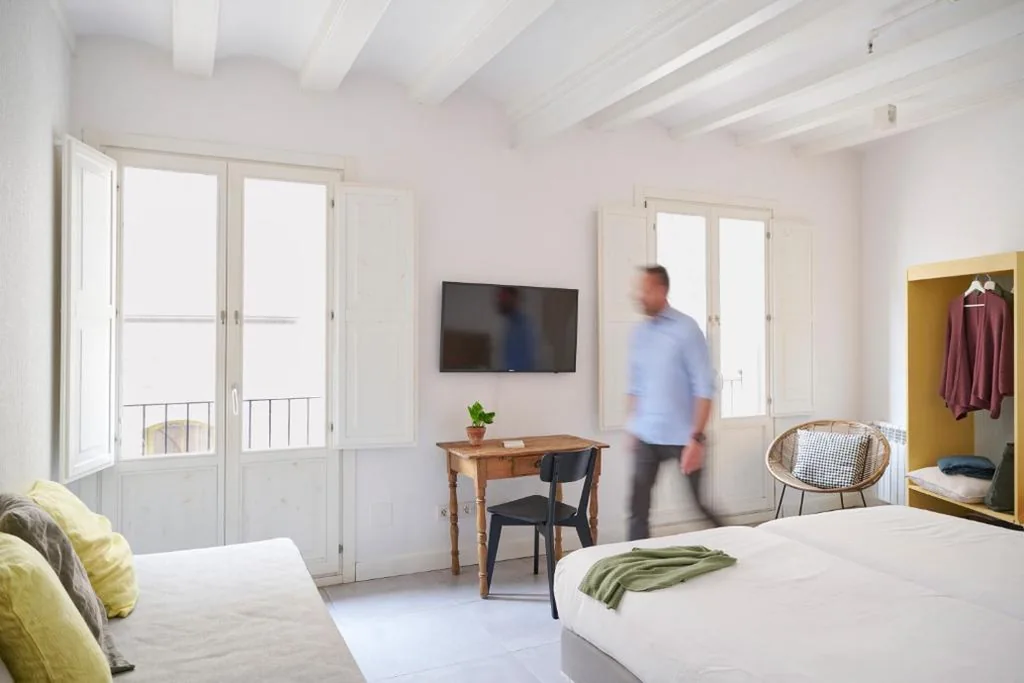 Apartment mit 1 Schlafzimmer, Küche und Wohnzimmer — Eco Boutique Hostal Grau