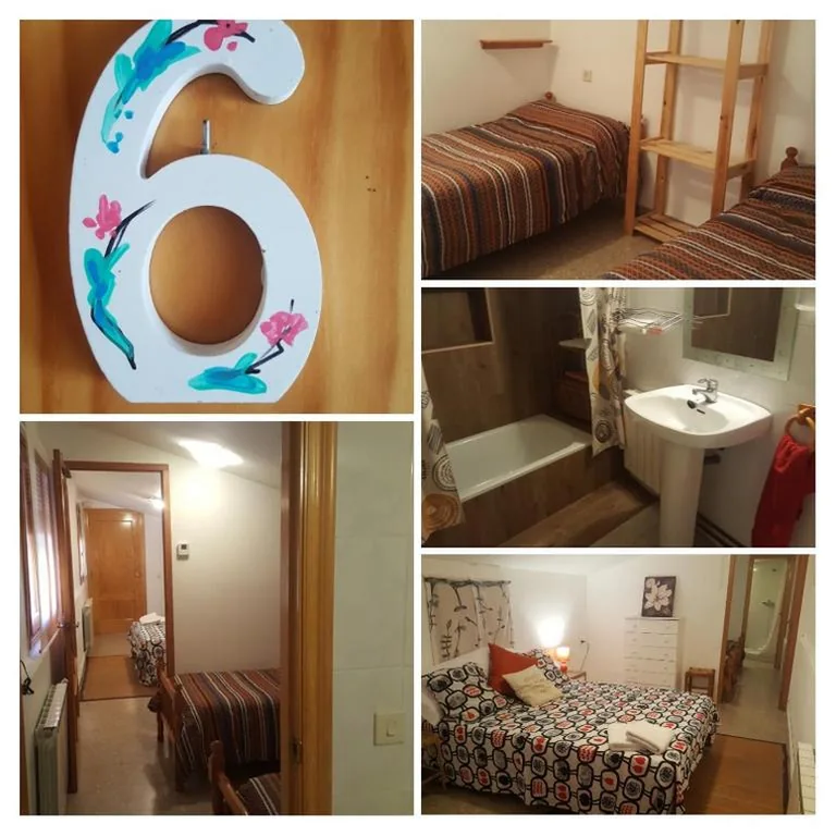 Camera quadrupla con bagno privato — El Mijares