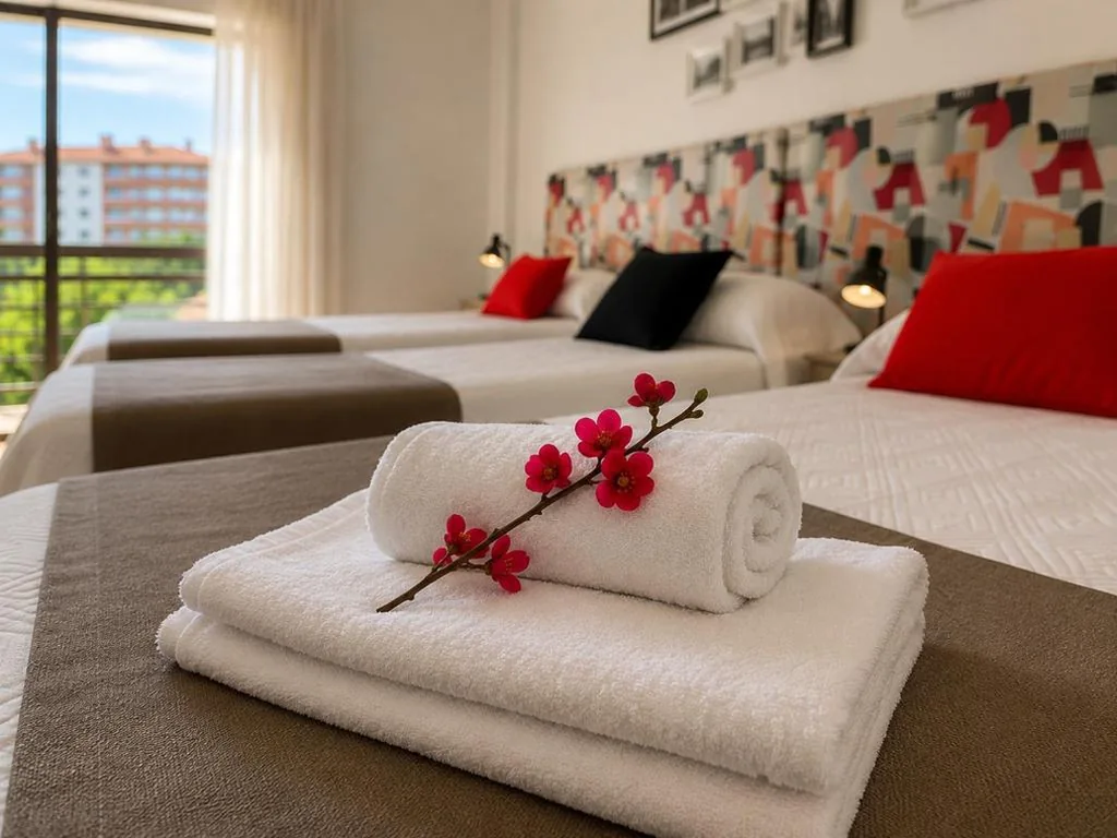 Habitación Familiar con baño compartido — El Mirador del Espolón