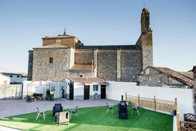 El Mudéjar Casa Histórica con Piscina Privada para Grupos — Foto 6