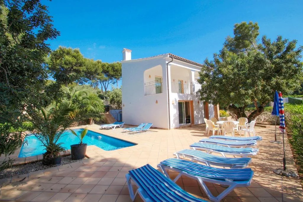 Villa mit privatem Pool — El Pinar - sea view villa with private pool in Moraira