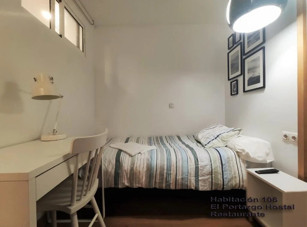 Habitación Individual — El Portazgo Restaurante Hostal La Cisterniga