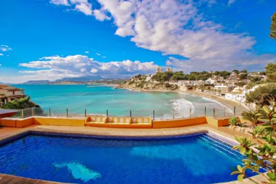 El Portet - beachfront holiday home with private pool in Moraira — Foto 10