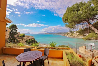El Portet - beachfront holiday home with private pool in Moraira — Foto 12