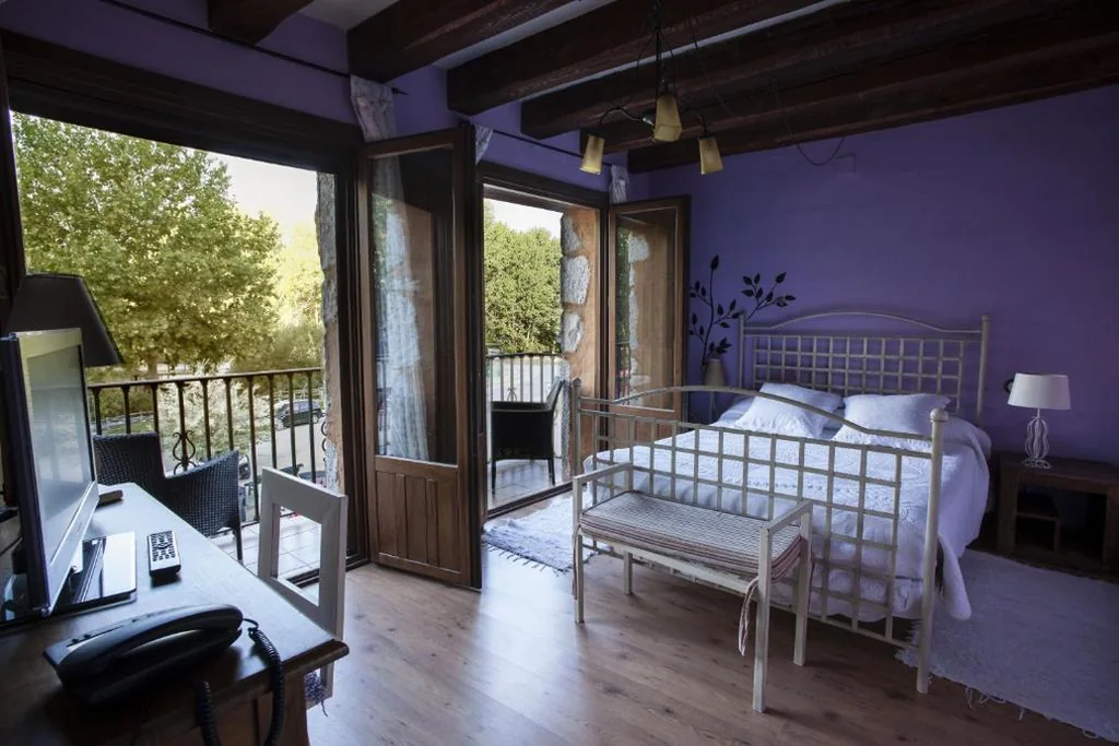 Deluxe-Doppelzimmer mit Balkon — El Rincón de las Hoces del Duratón