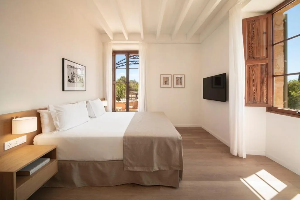 Superior-Zimmer mit Terrasse — Es Figueral Nou Hotel Rural & Spa - Adults Only - Over 12