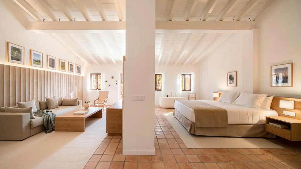 Suite mit Terrasse — Es Figueral Nou Hotel Rural & Spa - Adults Only - Over 12