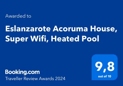 Eslanzarote Acoruma House, Super Wifi, Heated Pool — Foto 10