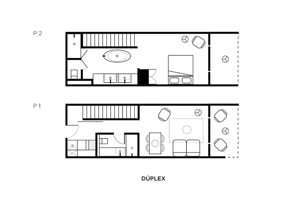Suite Duplex con vista mare — Eurostars Ibiza