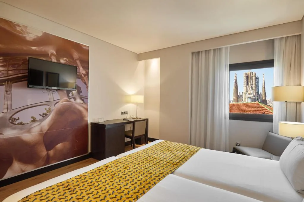 Habitación Doble con vistas a la Sagrada Familia — Eurostars Monumental