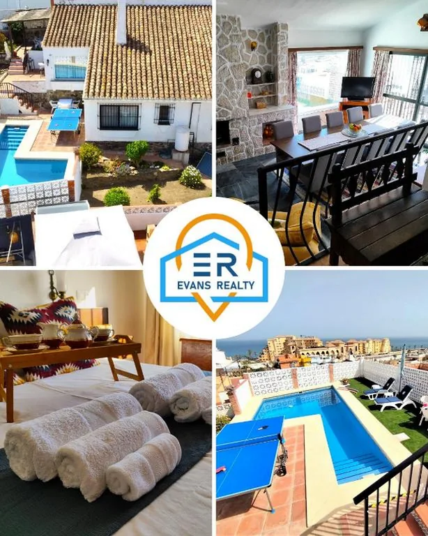 Villa con 3 camere da letto — Evans Realty AL Villa & Piscina & Garaje & Playa