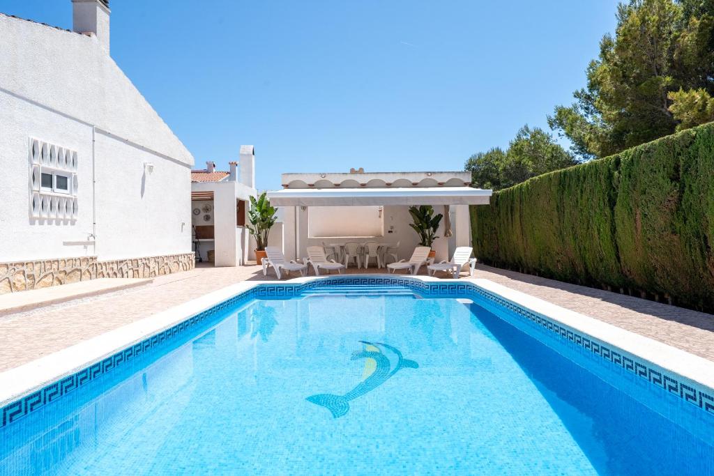 Exclusiva villa con piscina