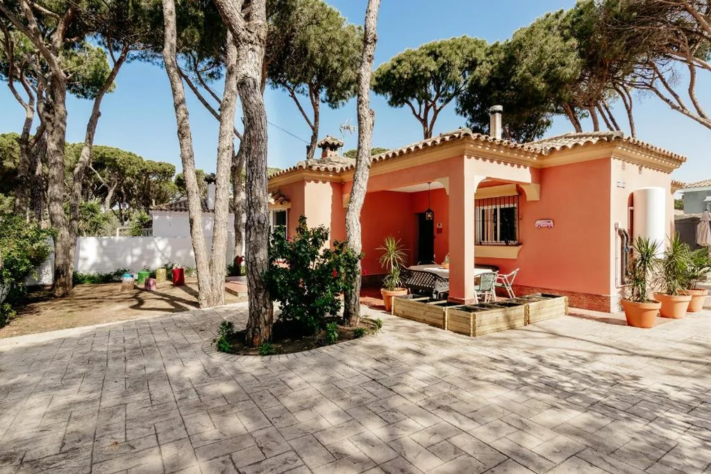 Ferienhaus mit 3 Schlafzimmern — Fabiana, casa con porche cerca de la playa de La Barrosa