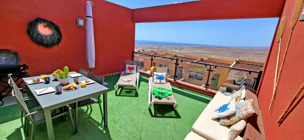 Casa com 3 quartos — Ferienhaus CASA CALETA - Caleta Fuste - Meerblick - Pool - Glasfaserinternet