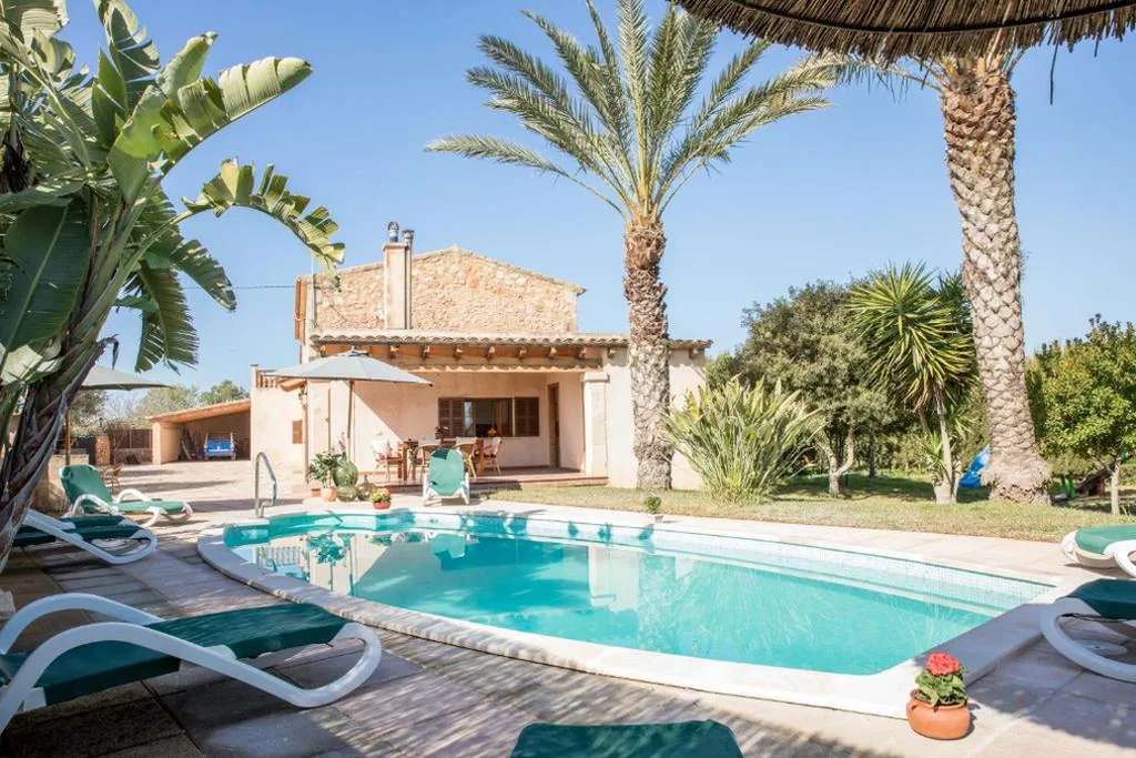 Villa — Finca Can Barret Relax con piscina A/A Wifi