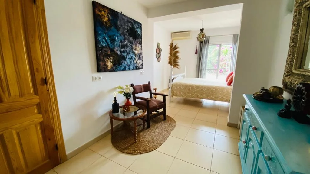 Doppelzimmer mit Bergblick — Finca del Gecko