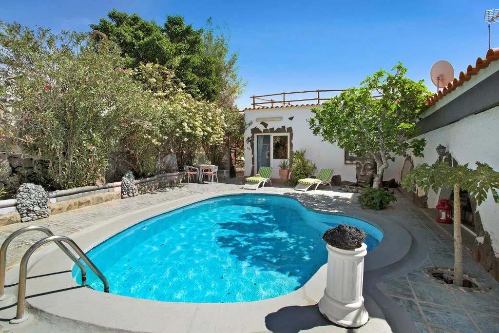 Villa met uitzicht op zee — Finca Fani 2 con piscina compartida