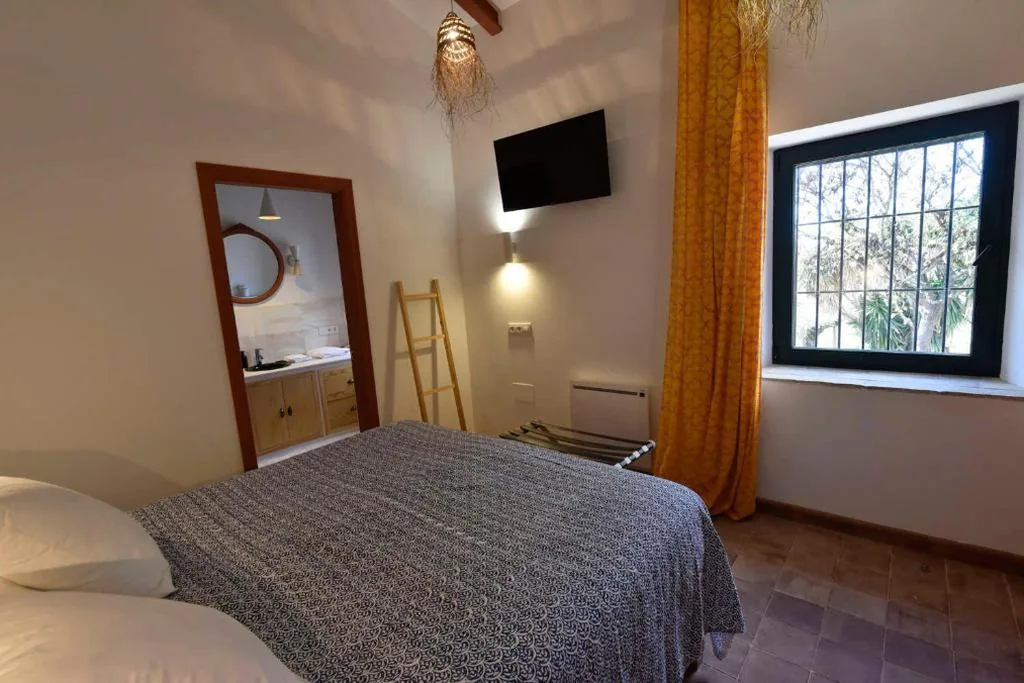 Quarto Duplo com Vista Jardim — FINCA LAS ROSAS DE SANTA ANA