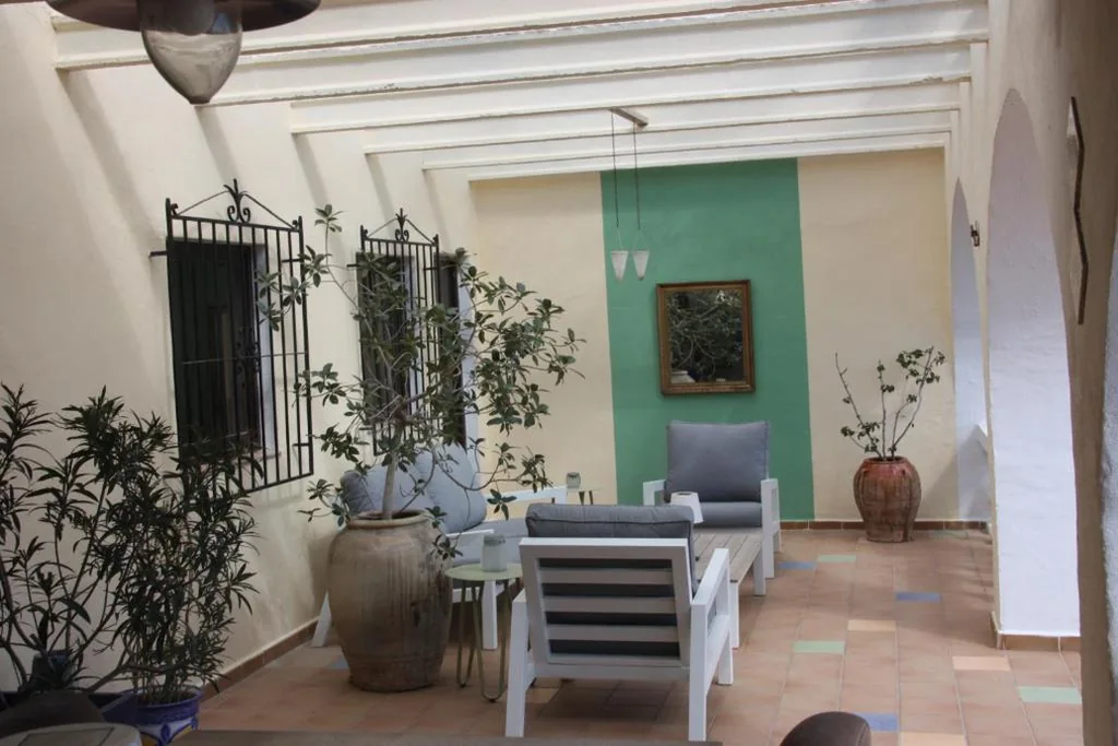 Chambre double avec salle de bains privative — Finca los Bancales