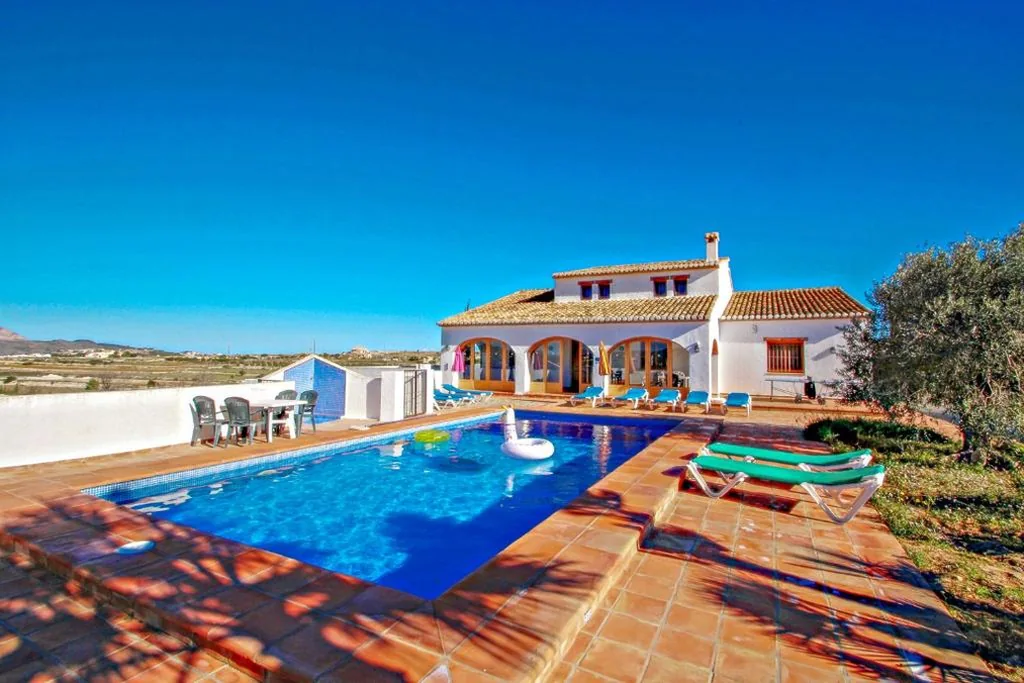 ベッドルーム5室の一軒家 — Finca Pepa - beautiful little house in pretty grounds with lovely views in Benissa