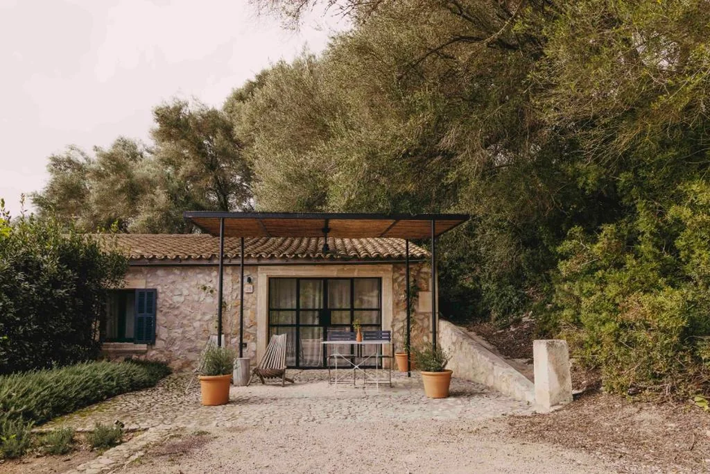 Room with Extra-Large Bed and Garden View — Finca Serena Mallorca, Small Luxury Hotels