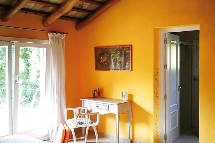 Tweepersoonskamer met terras — Finca verde de la luz