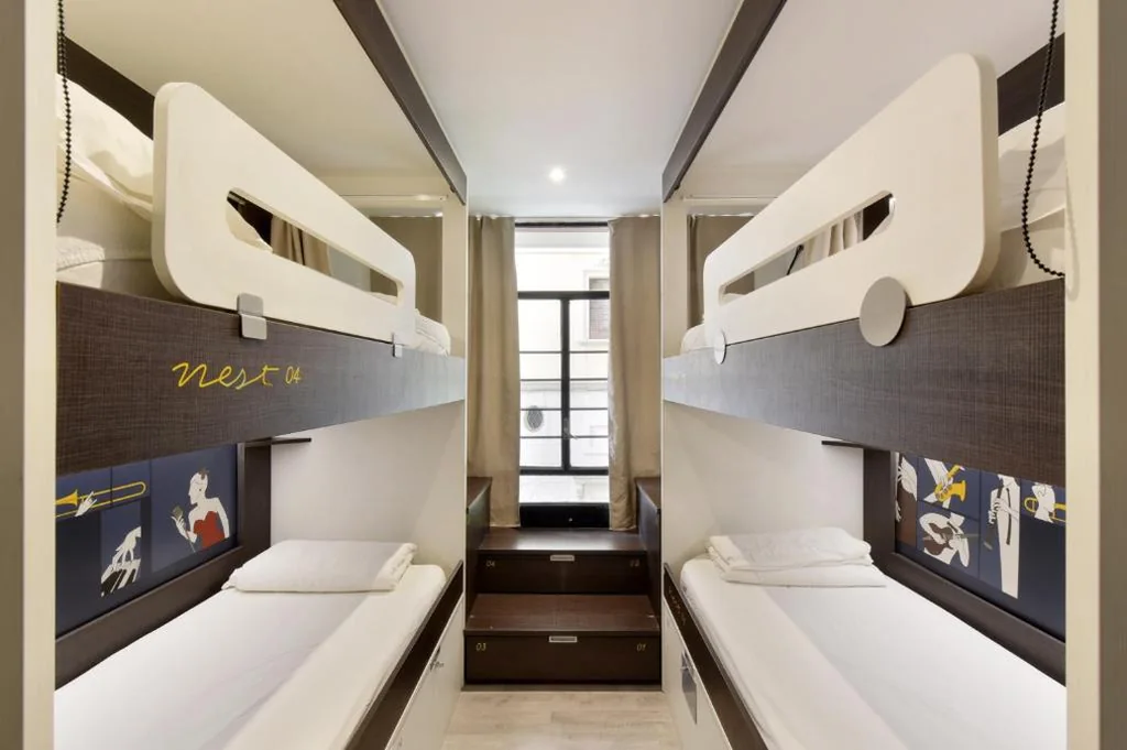 Habitación cuádruple — Free Hostels Barcelona