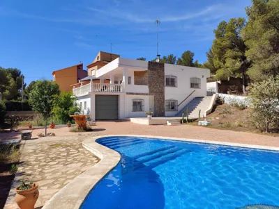 Fully private villa for 12p with large pool in Valencia-Náquera — foto 9
