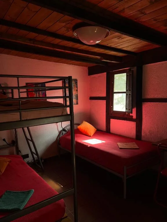 Cama Individual en habitación compartida femenina — Fundalucia Guesthouse