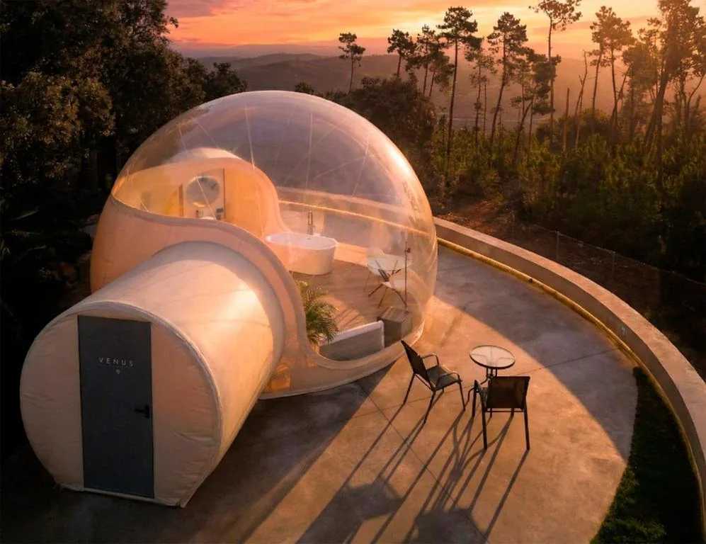 専用バスルーム付きダブルルーム — Glamping Balú