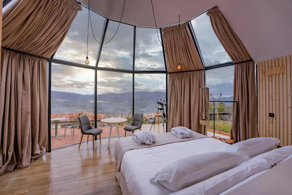 Deluxe Suite with hot tub — Glamping El Regajo Valle del Jerte