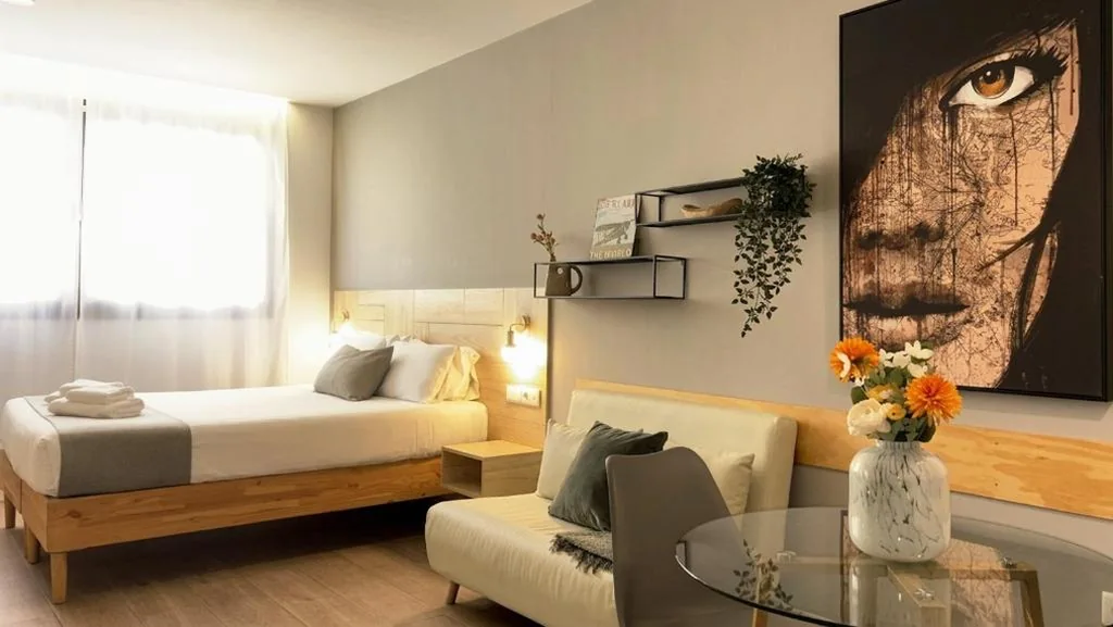 Studio met keuken - aangepast voor mensen met beperkte mobiliteit — GLOBAL Apartments & Rooms