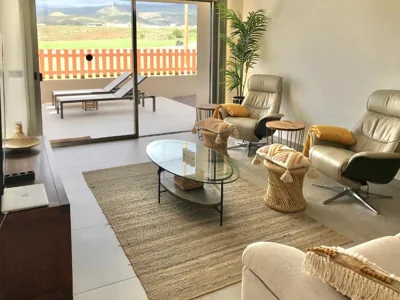 Golf Tenerife South xx Wheel Accessible Shower xx Free WIFi xx Private Pool 30 degrees xx Two Terraces 30m2x60m2 xxFree Parking xx Mountain view xx Flatscreen 65 inch xx — 照片 8