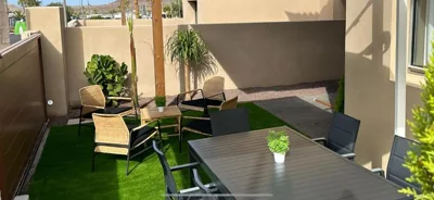 Golf Tenerife South xx Wheel Accessible Shower xx Free WIFi xx Private Pool 30 degrees xx Two Terraces 30m2x60m2 xxFree Parking xx Mountain view xx Flatscreen 65 inch xx — 照片 12
