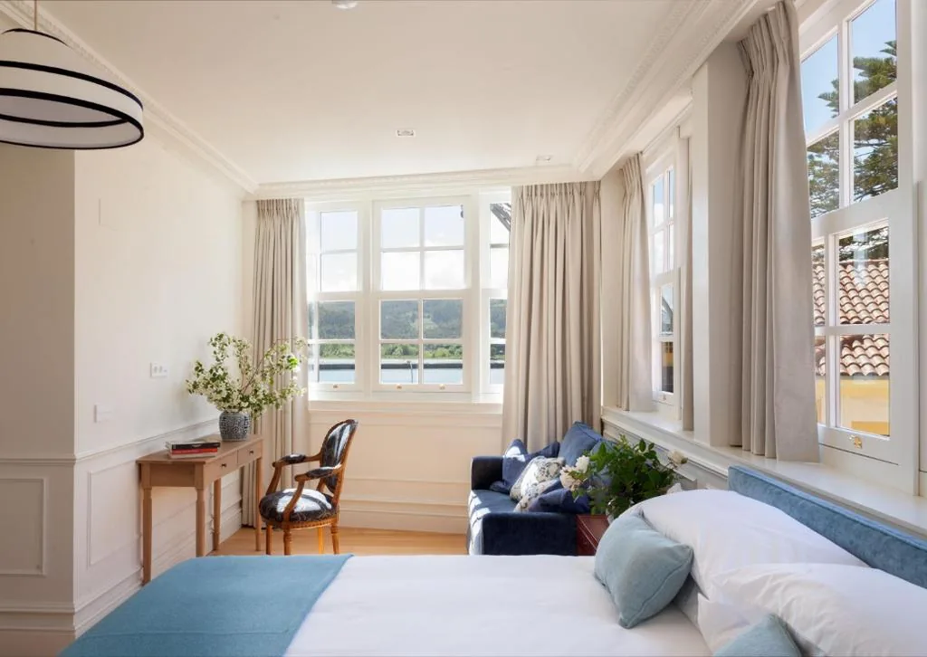 Camera doppia Deluxe con vista sul fiume — Gran Hotel Brillante