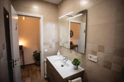 Habitación Montgros en Casa Camí de les Aigües Monistrol de Montserrat — foto 12