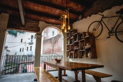 Habitación Roca Foradada en Casa Camí de les Aigües Monistrol de Montserrat — photo 4