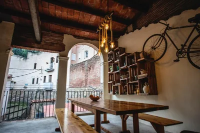 Habitación Sant Jeroni en Casa Camí de les Aigües Monistrol de Montserrat — foto 4