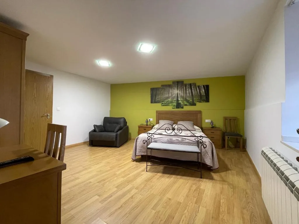 Camera doppia accessibile alle persone con mobilità ridotta — Habitaciones A Casa de Pepe