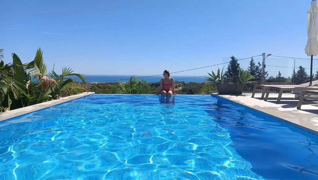 Happyplace Malaga - Villa with Panoramic Sea View Heated Infinity Saltwater Pool