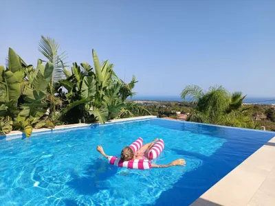 Happyplace Malaga - Villa with Panoramic Sea View Heated Infinity Saltwater Pool — foto 5