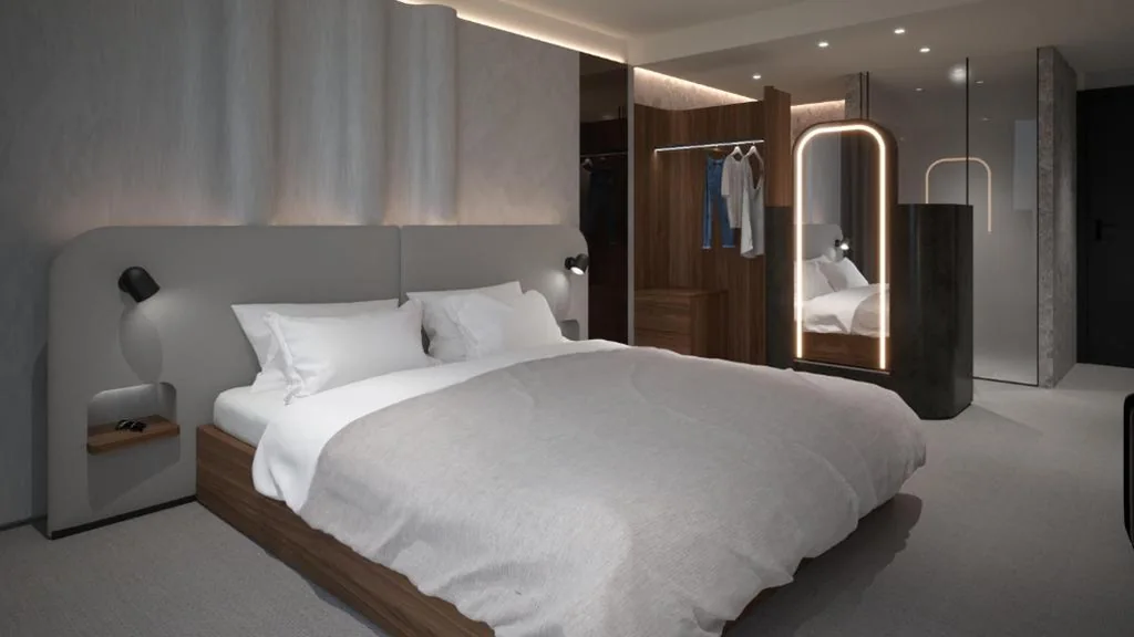 Standardzimmer – 1 großes Bett — Harpazul